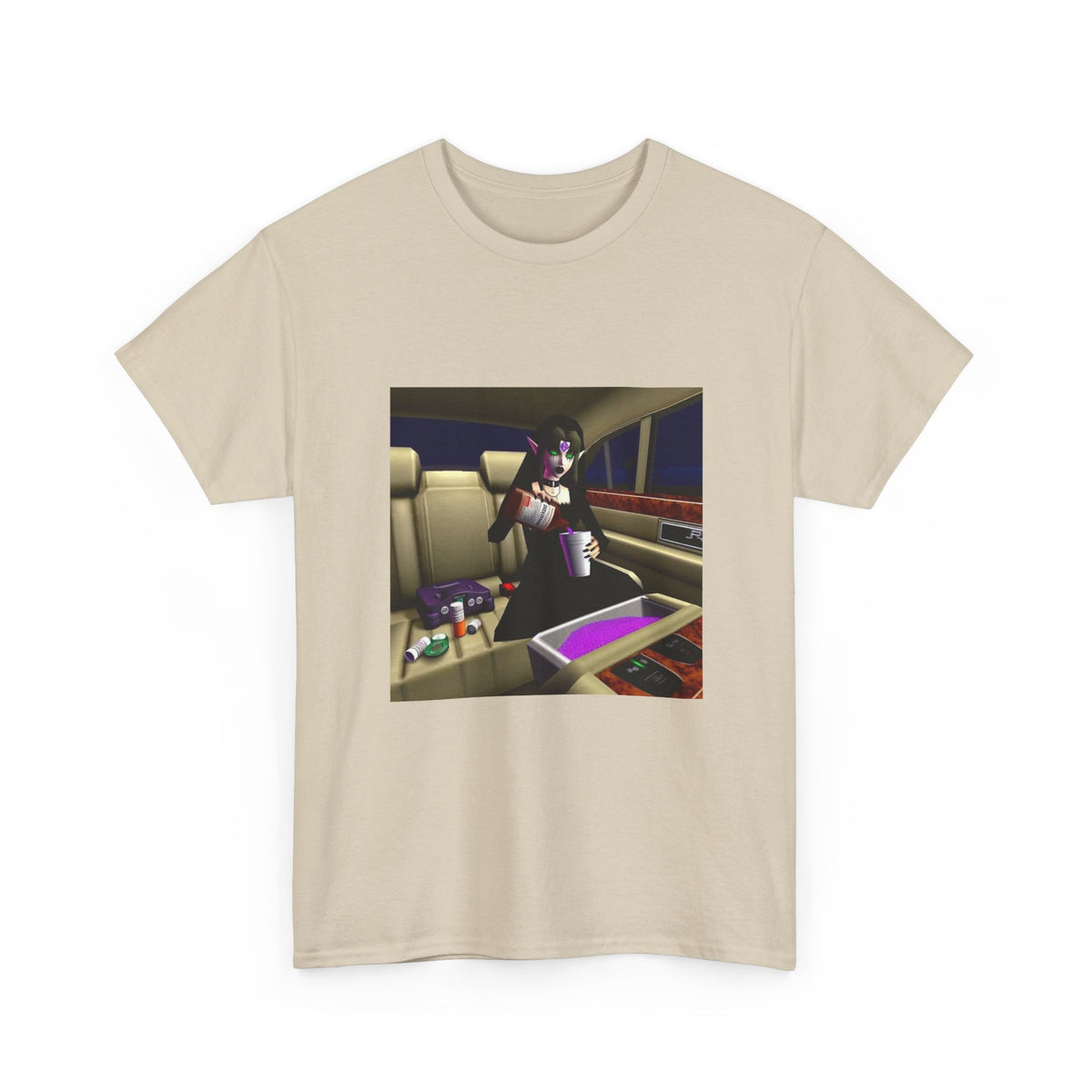 Gothic Elf Pouring Lean In Limousine