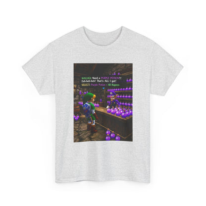 Waluigi Sells Purple Potions To Link