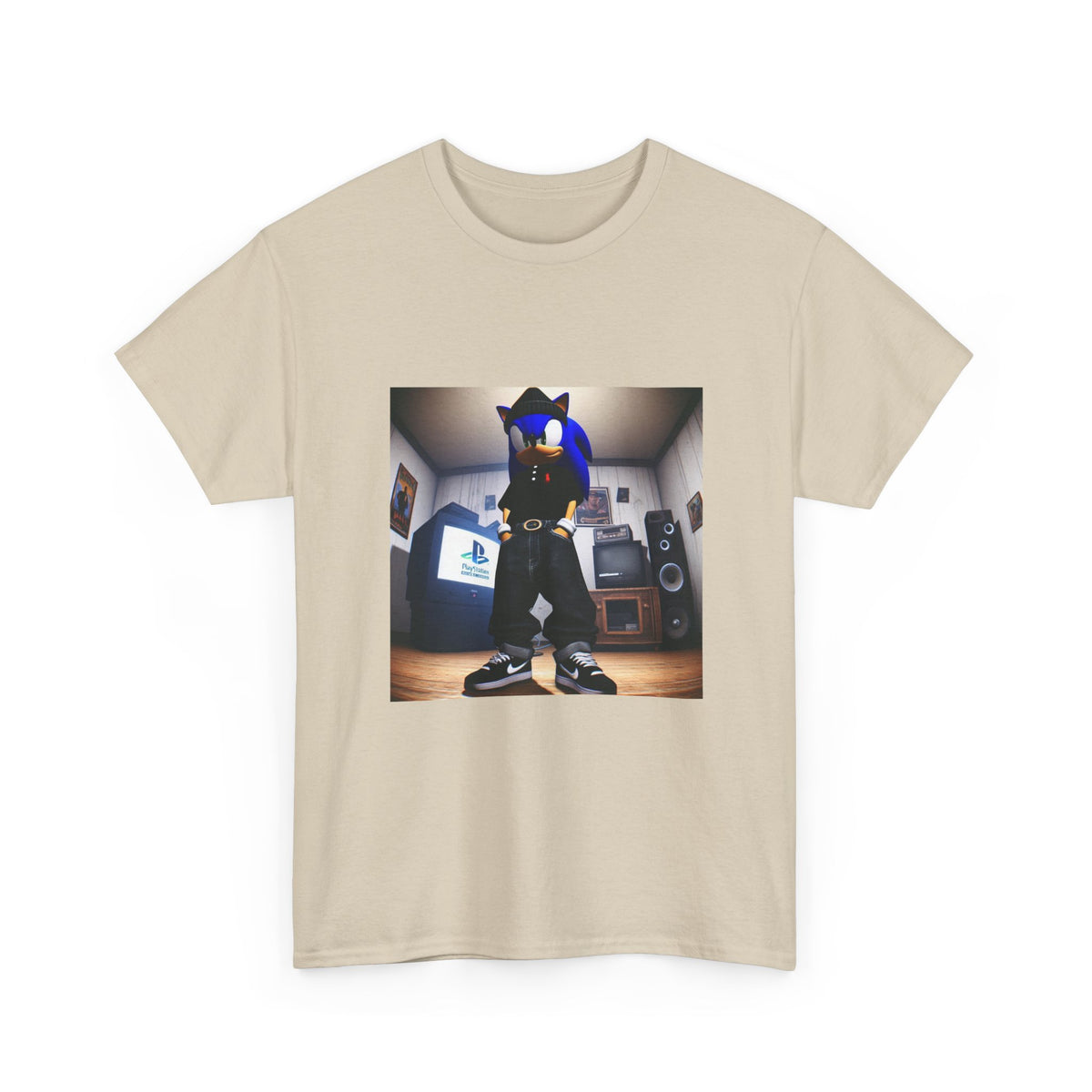 Sonic Drip With PlayStation Room Tee