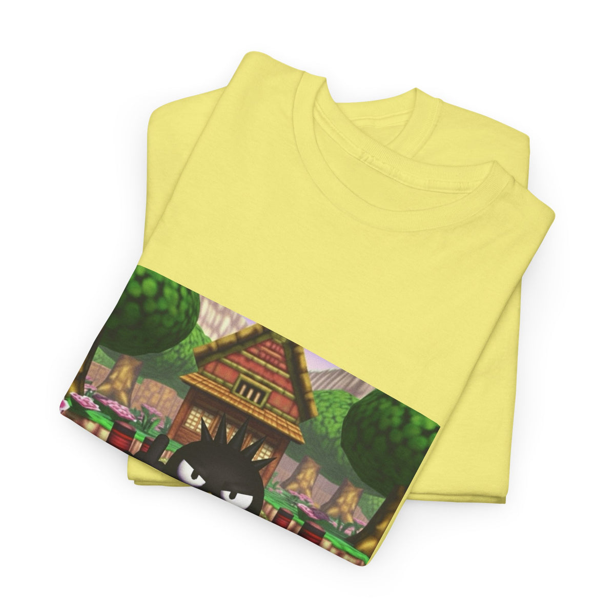 Grumpy Black Bird Flipping Off Tee