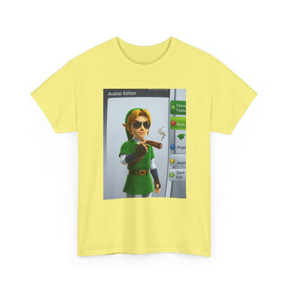 Hylian Hero Smoking A Stogie Tee