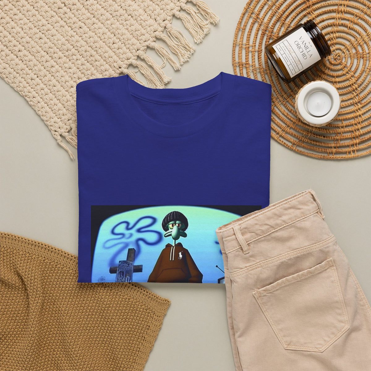 Drip Squidward Chilling In His Pad Tee
