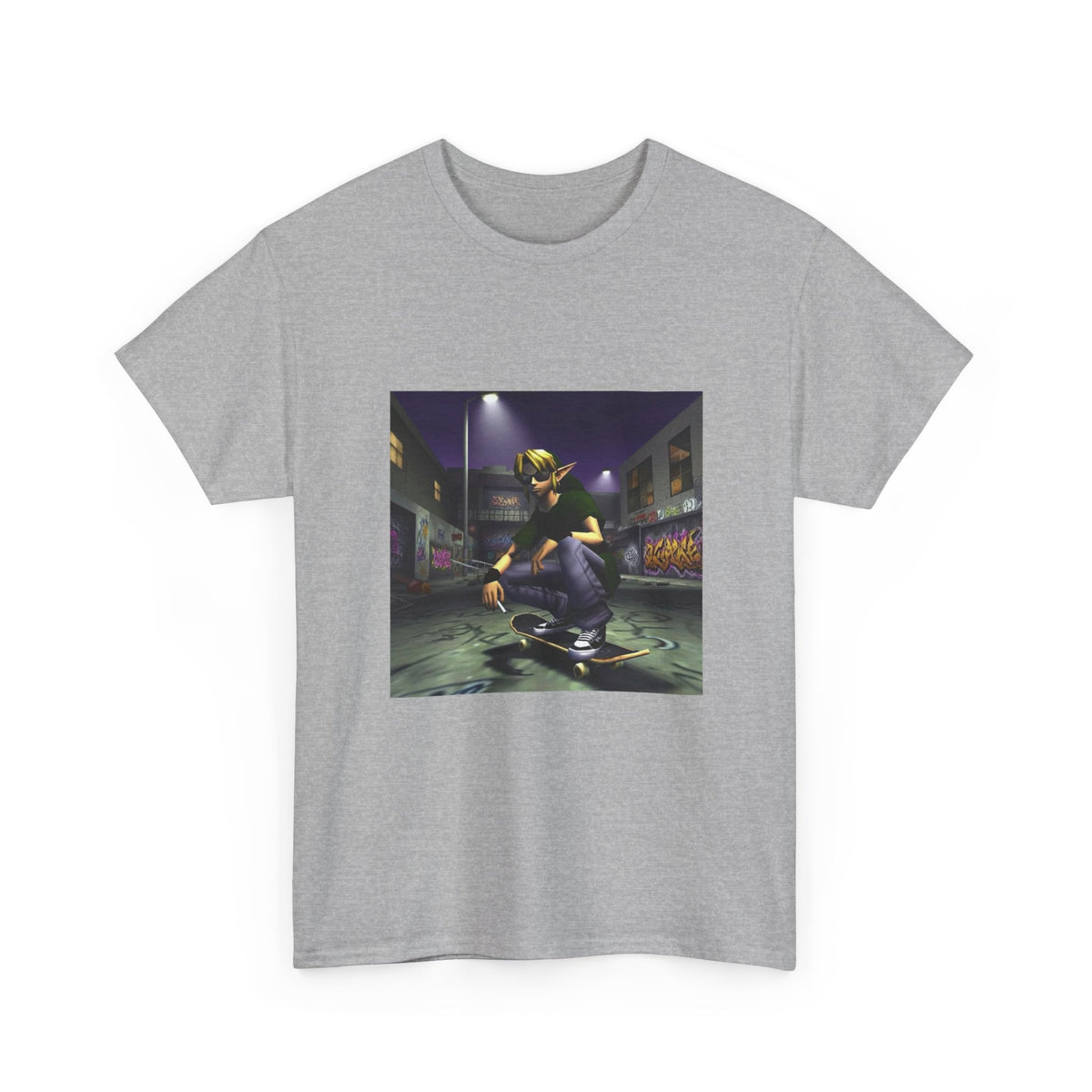 Skater Link Smoking In The Alley Tee
