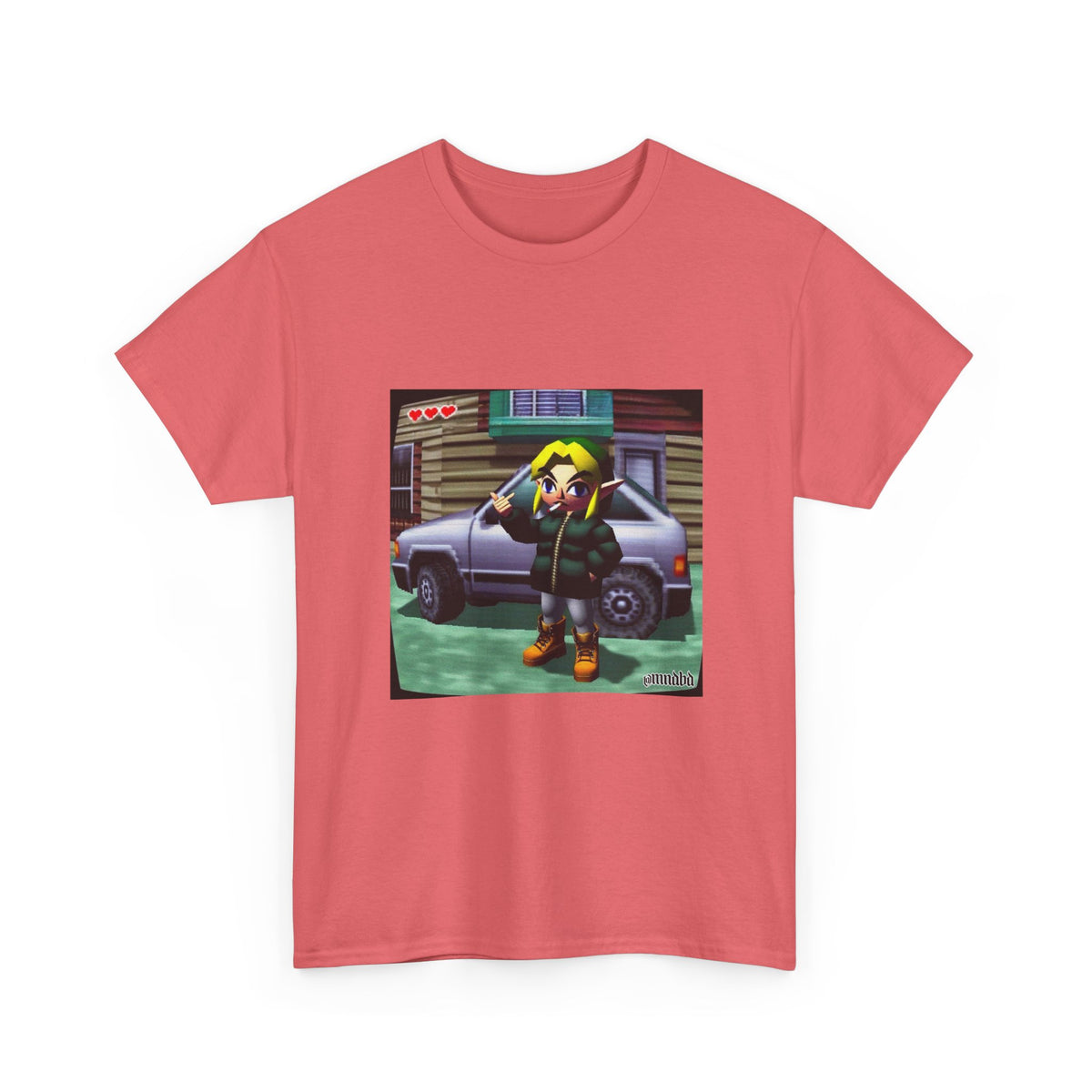 Link Smoking And Flipping The Bird Tee