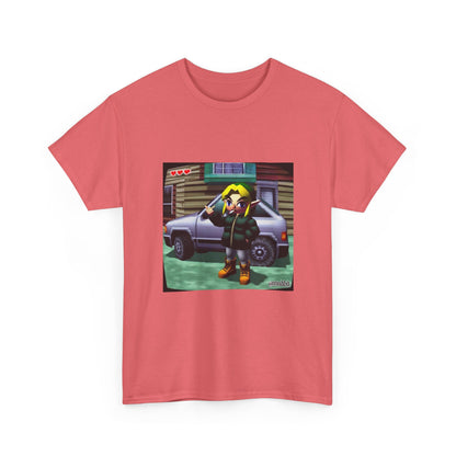 Link Smoking And Flipping The Bird Tee