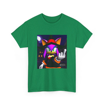 Witchy Sonic Character Giving Middle Finger