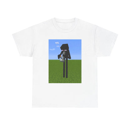 Enderman Lighting Up A Bong Tee