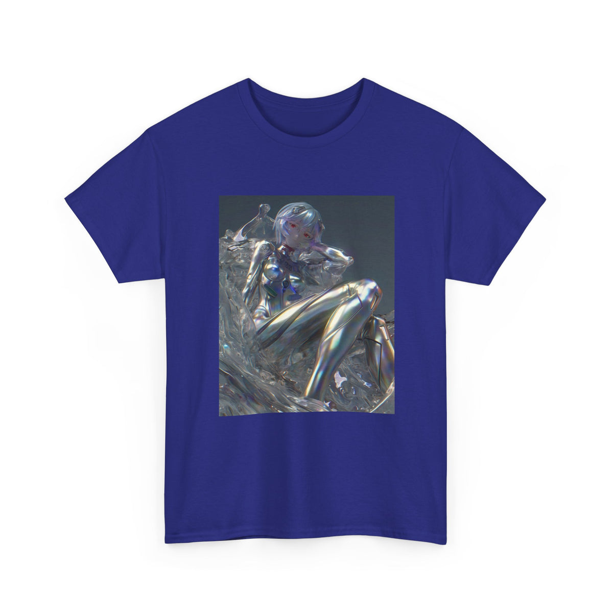 Liquid Chrome Flowing Tee