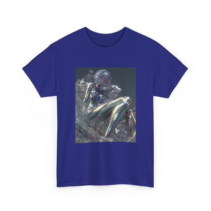 Liquid Chrome Flowing Tee