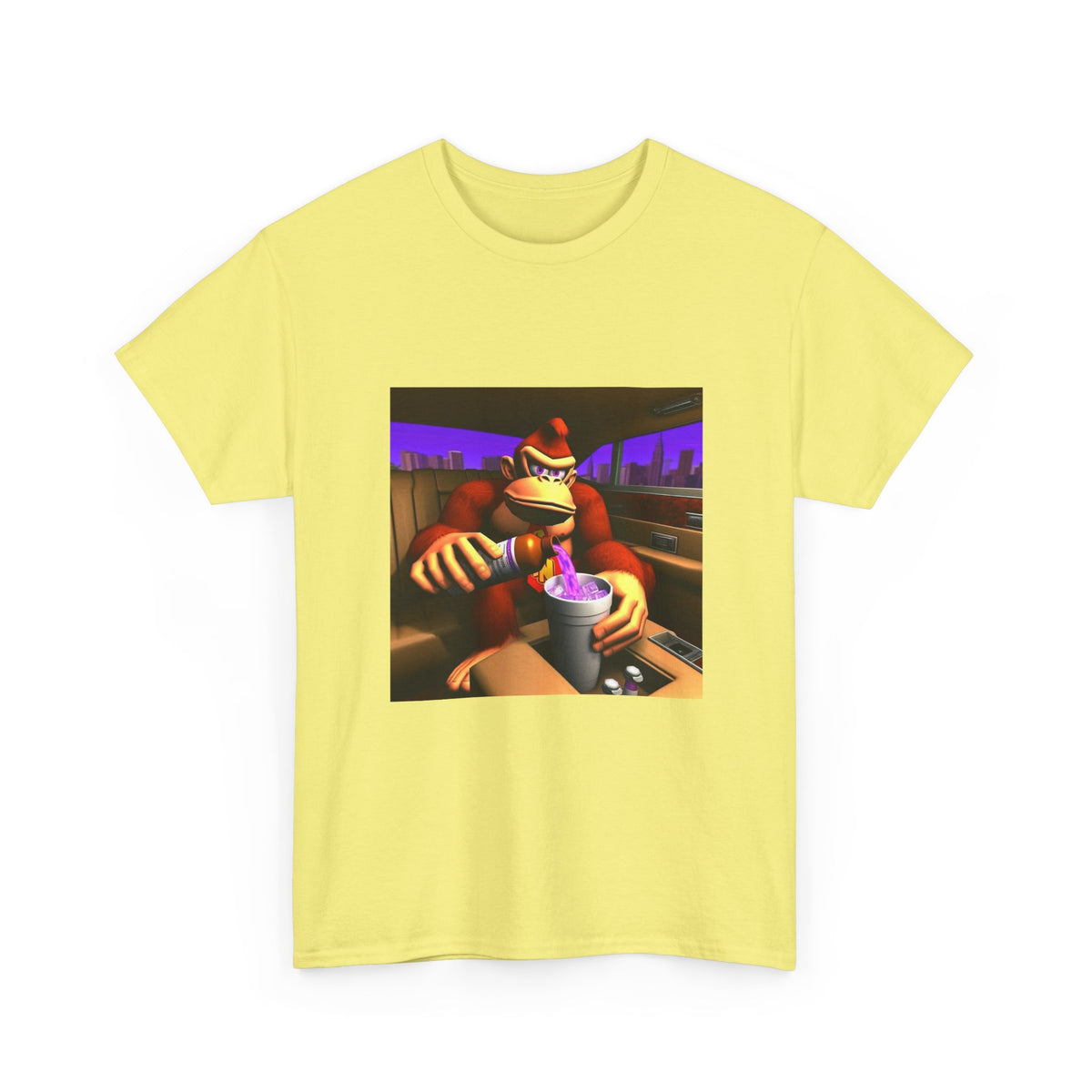 Donkey Kong Pouring Lean In Car