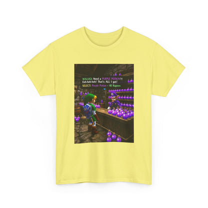 Waluigi Sells Purple Potions To Link