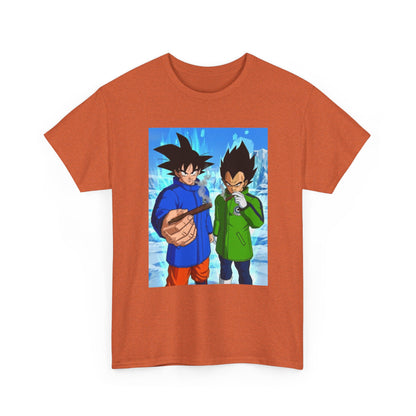 Goku and Vegeta Chillin' On Ice