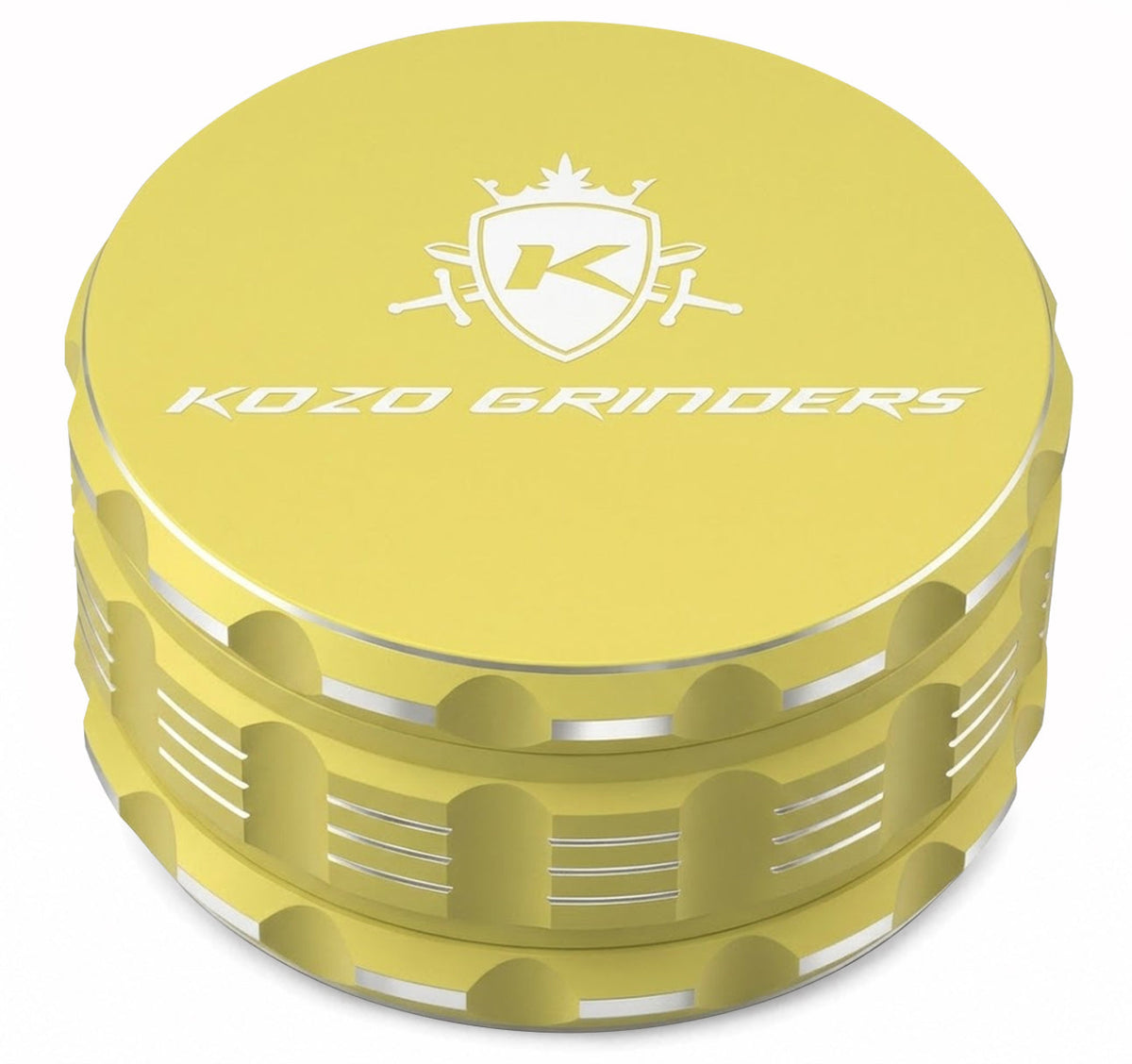 Kozo 3.5" Ceramic Non-Stick Aluminum Grinder