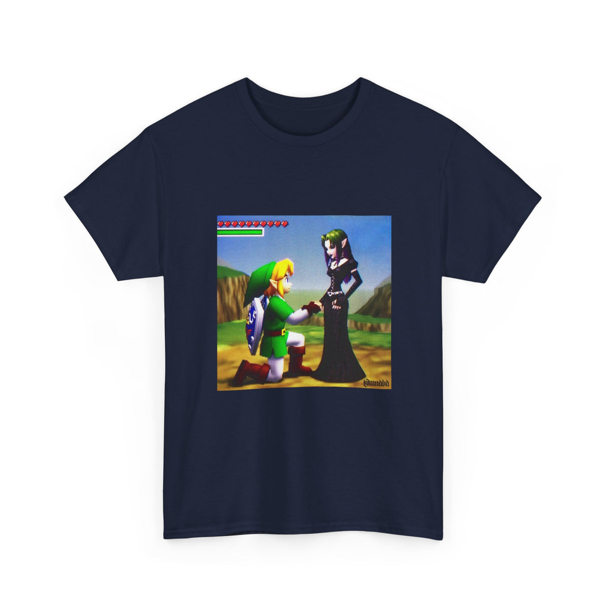Link Proposing To A Goth Girl Tee