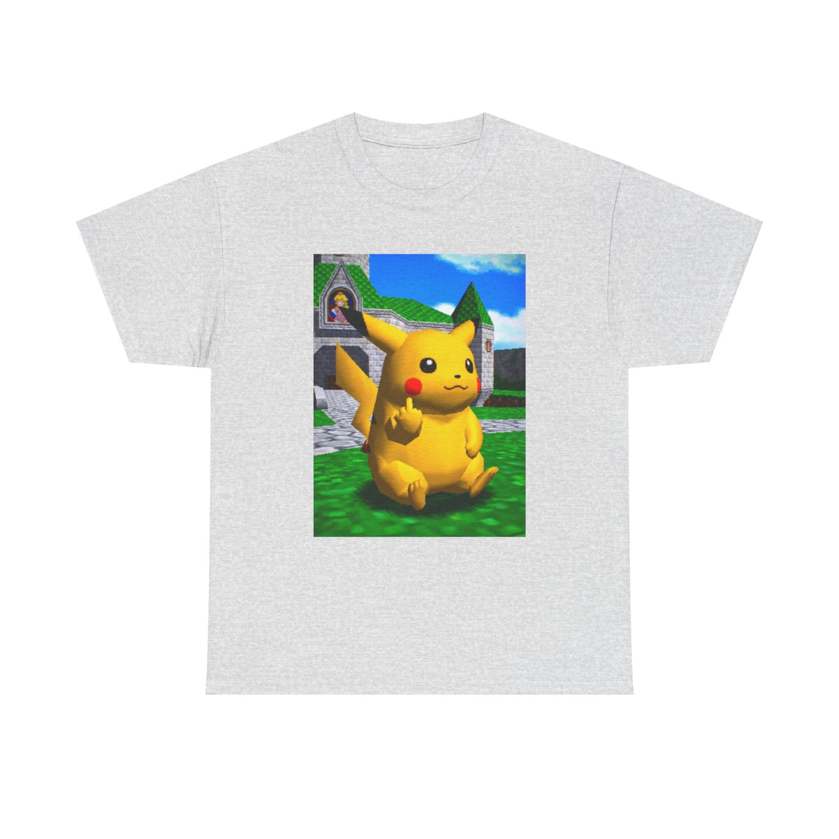 Pikachu Giving The Middle Finger Tee
