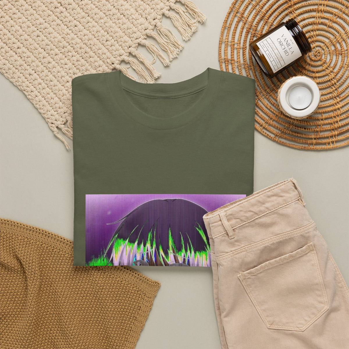 Neon Velvet Graphic Tee