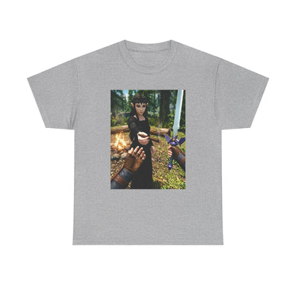 Dark Elf Princess Shares A Blunt Tee