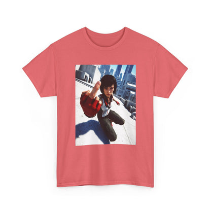 Faith Connors Flipping The Bird Rooftop Tee