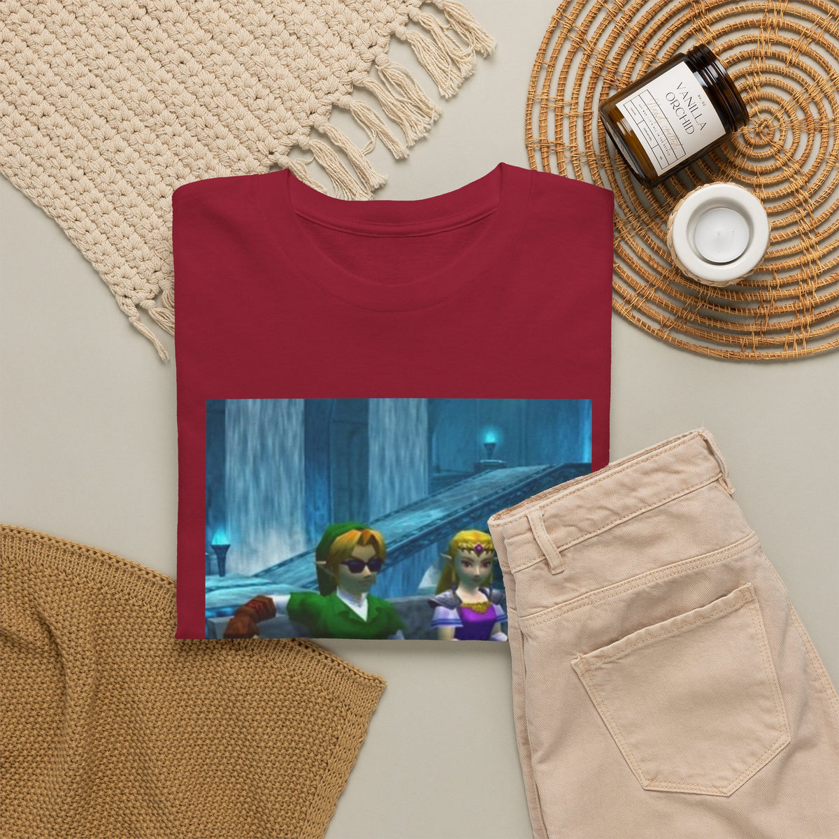 Link And Zelda Chilling In Zora's Domain