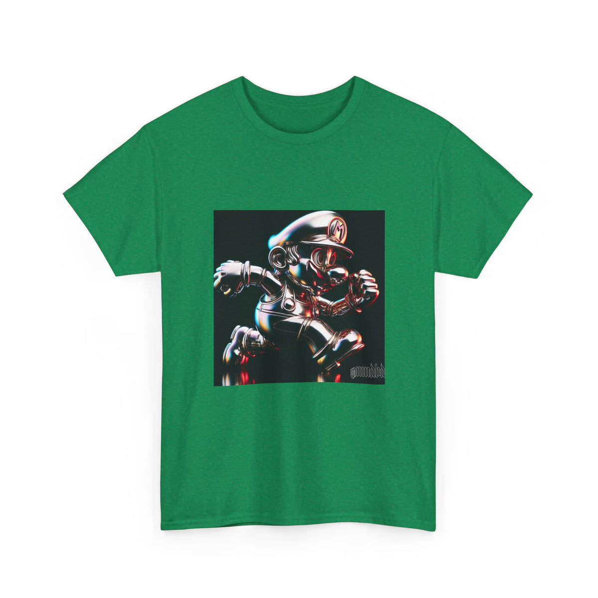 Chrome Plated Mario Running