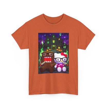 Neon Leaf Whisper Graphic Tee