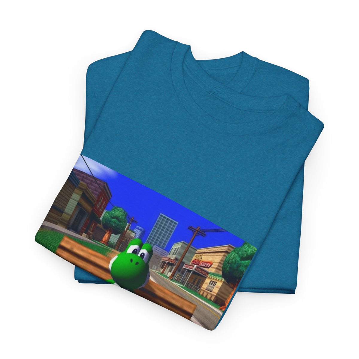 Yoshi Chillin' On The Bench Streetwear Tee