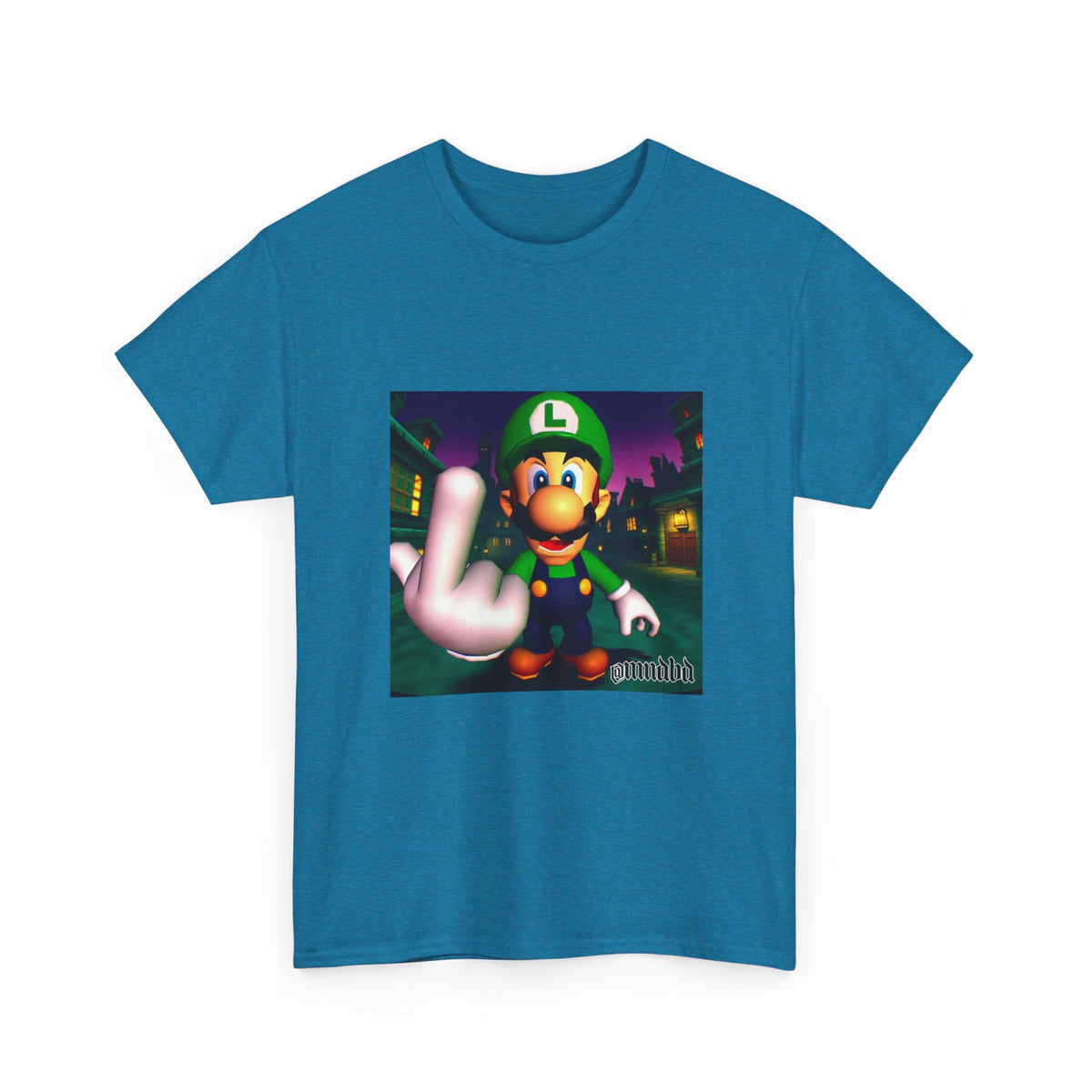Luigi Giving The Finger Ghostly Manor
