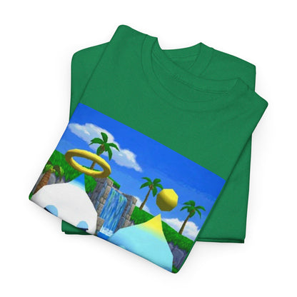 Chao Flipping Off In Paradise Tee