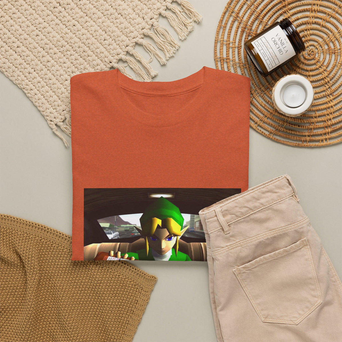 Link Pouring Up In The Car Tee