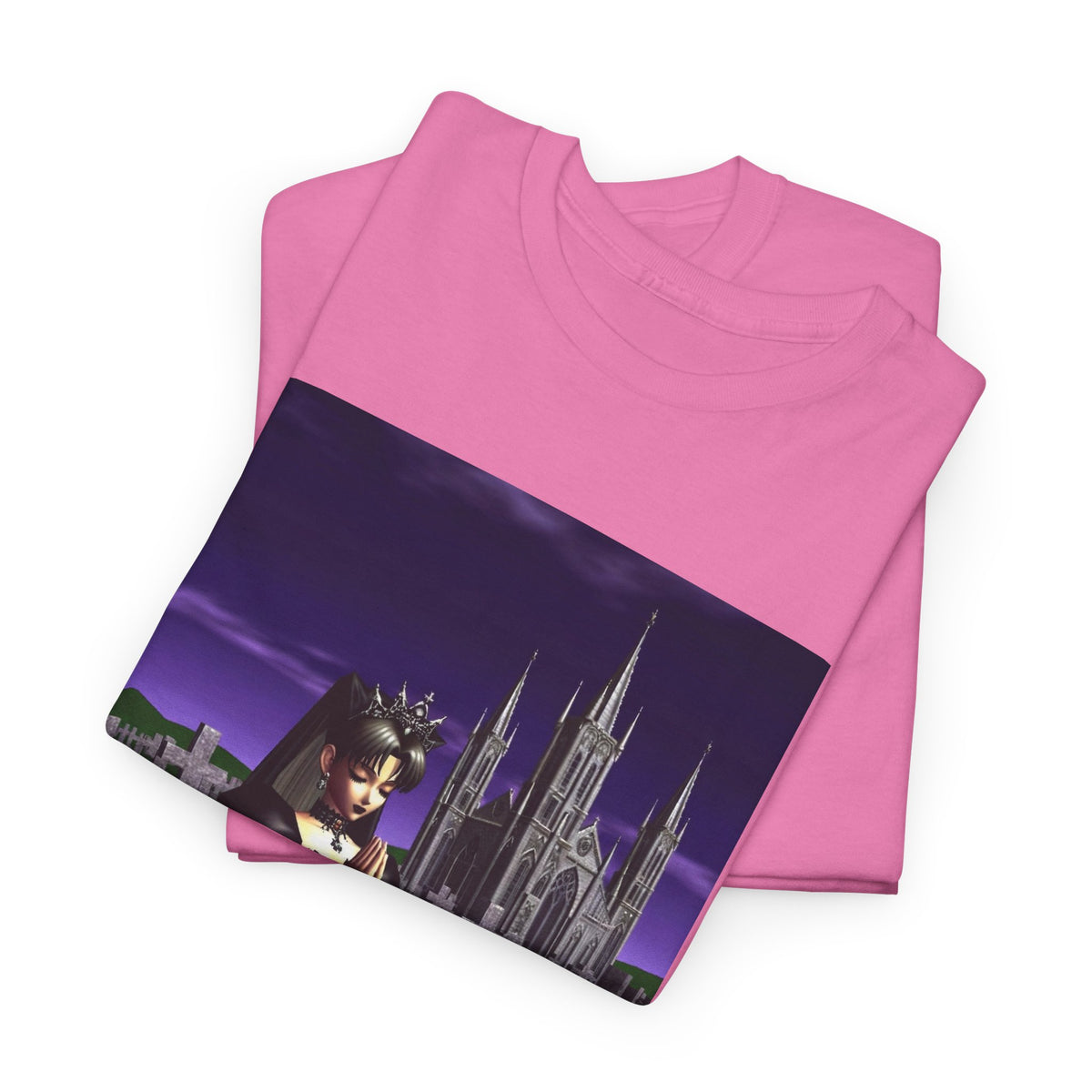 Gothic Girl Meditating In Coffin Tee