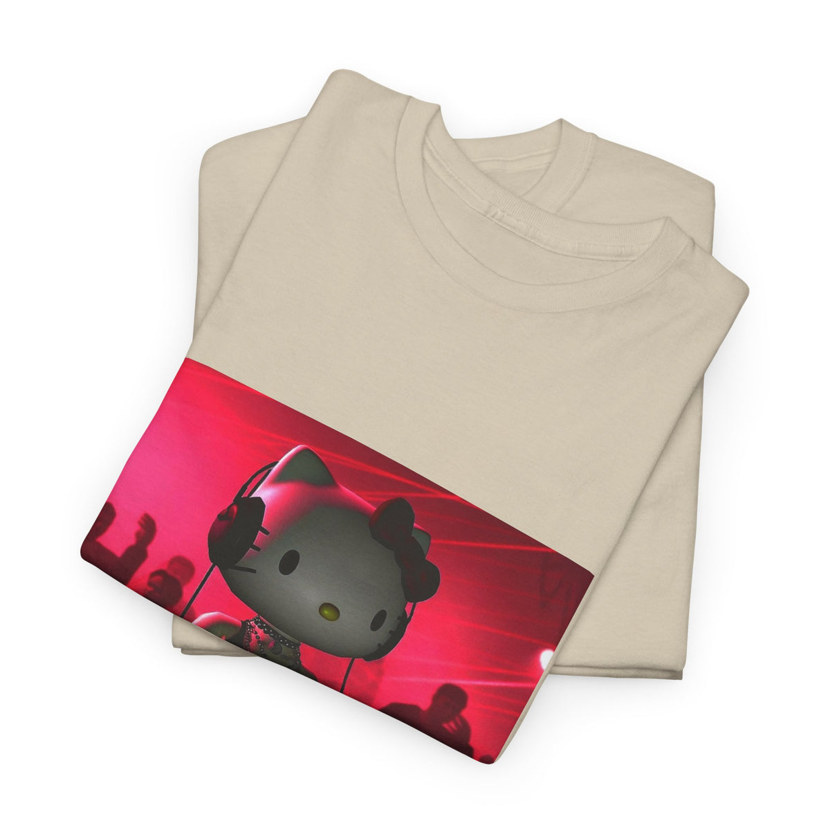 Hello Kitty DJing At The Club Tee