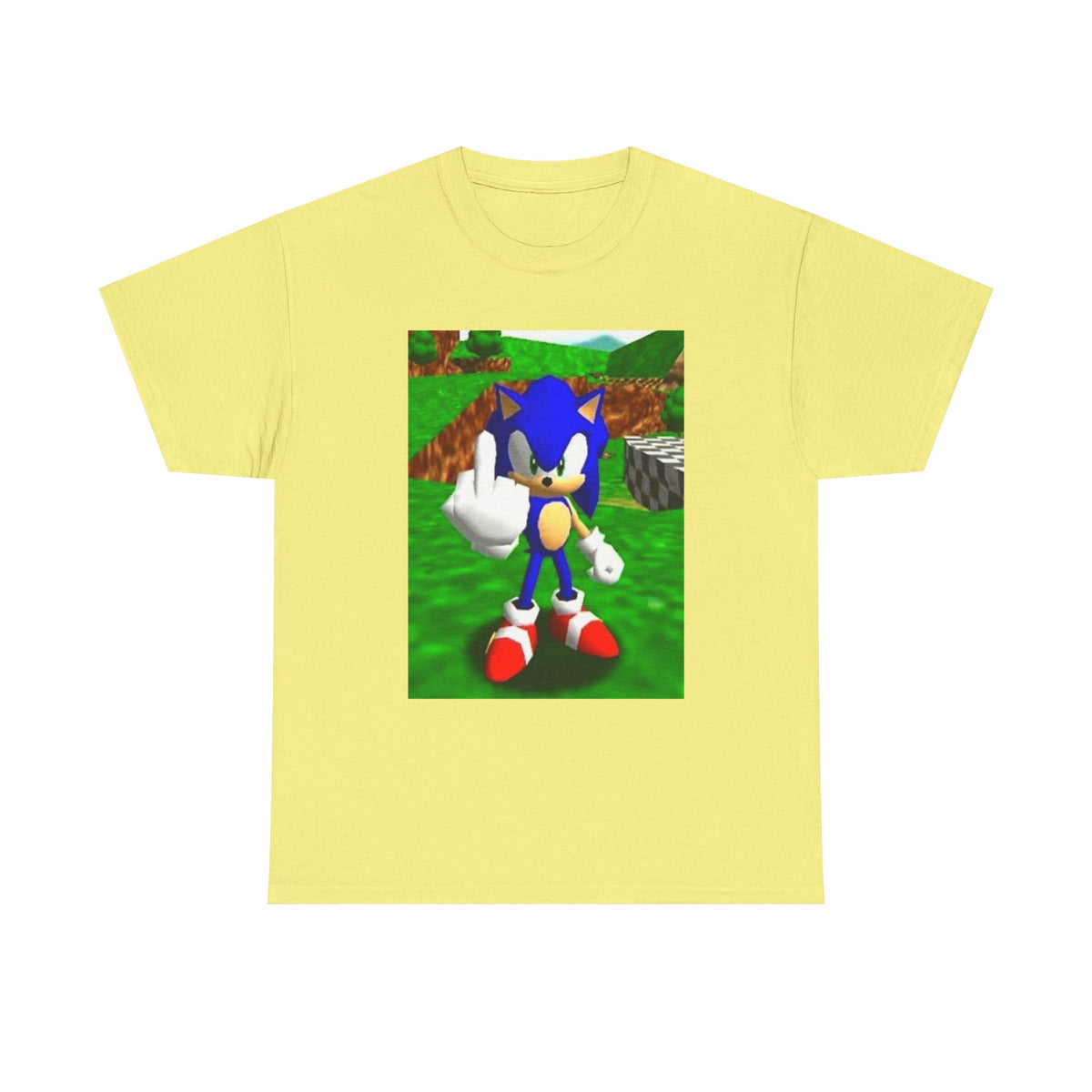 Sonic Gives The Finger Tee