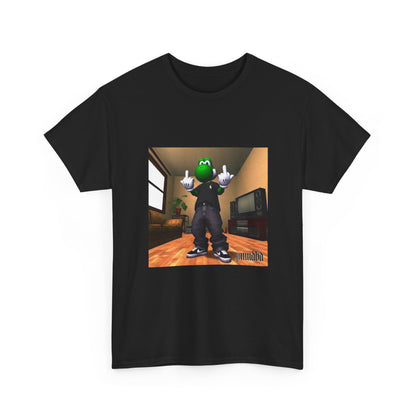 Yoshi Flipping Off In The Living Room Tee