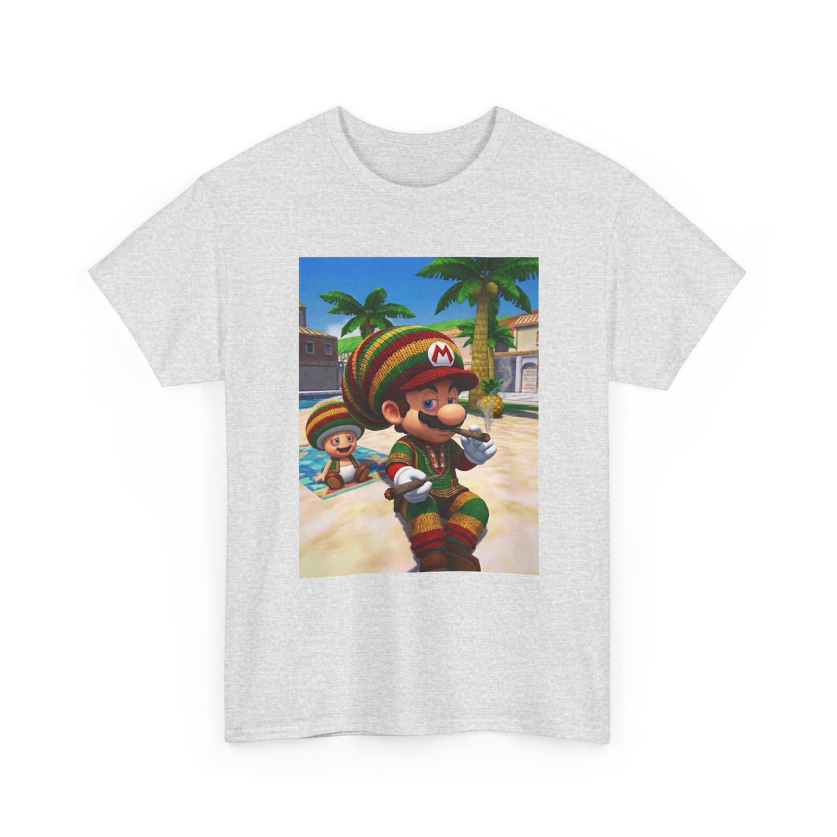 Mario And Toad Chilling With Joints