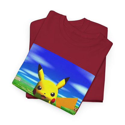 Pikachu Giving The Finger On A Bench