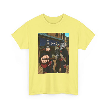 Itachi And Kisame Smoking Akatsuki Tee