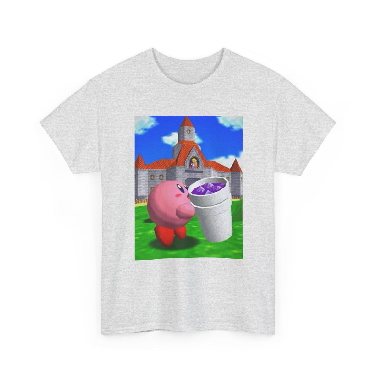 Kirby Sipping Lean At Mushroom Kingdom