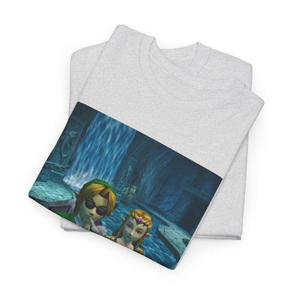 Link and Zelda Chilling and Smoking