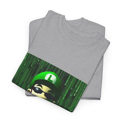 Matrix Luigi Smoking In The Glitch