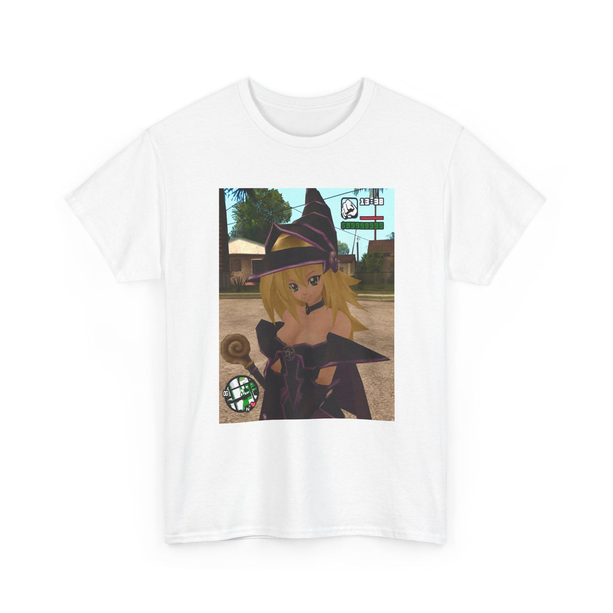 Dark Magician Girl In San Andreas Tee (Design 2)