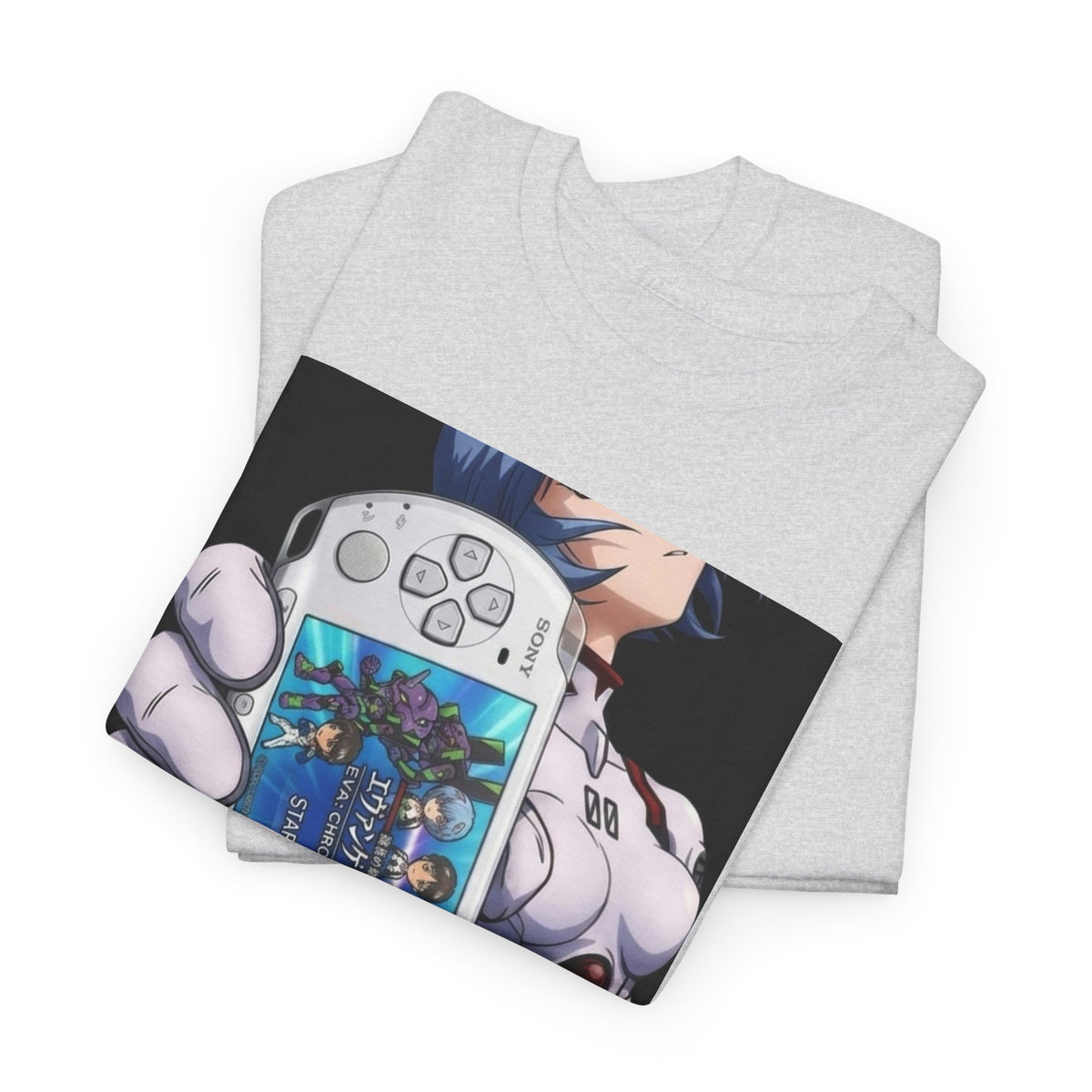 Rei Ayanami Showing Off PSP