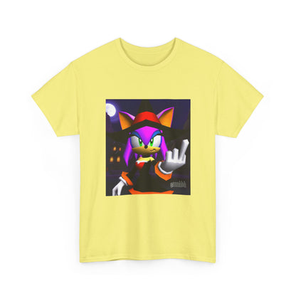 Witchy Sonic Character Giving Middle Finger