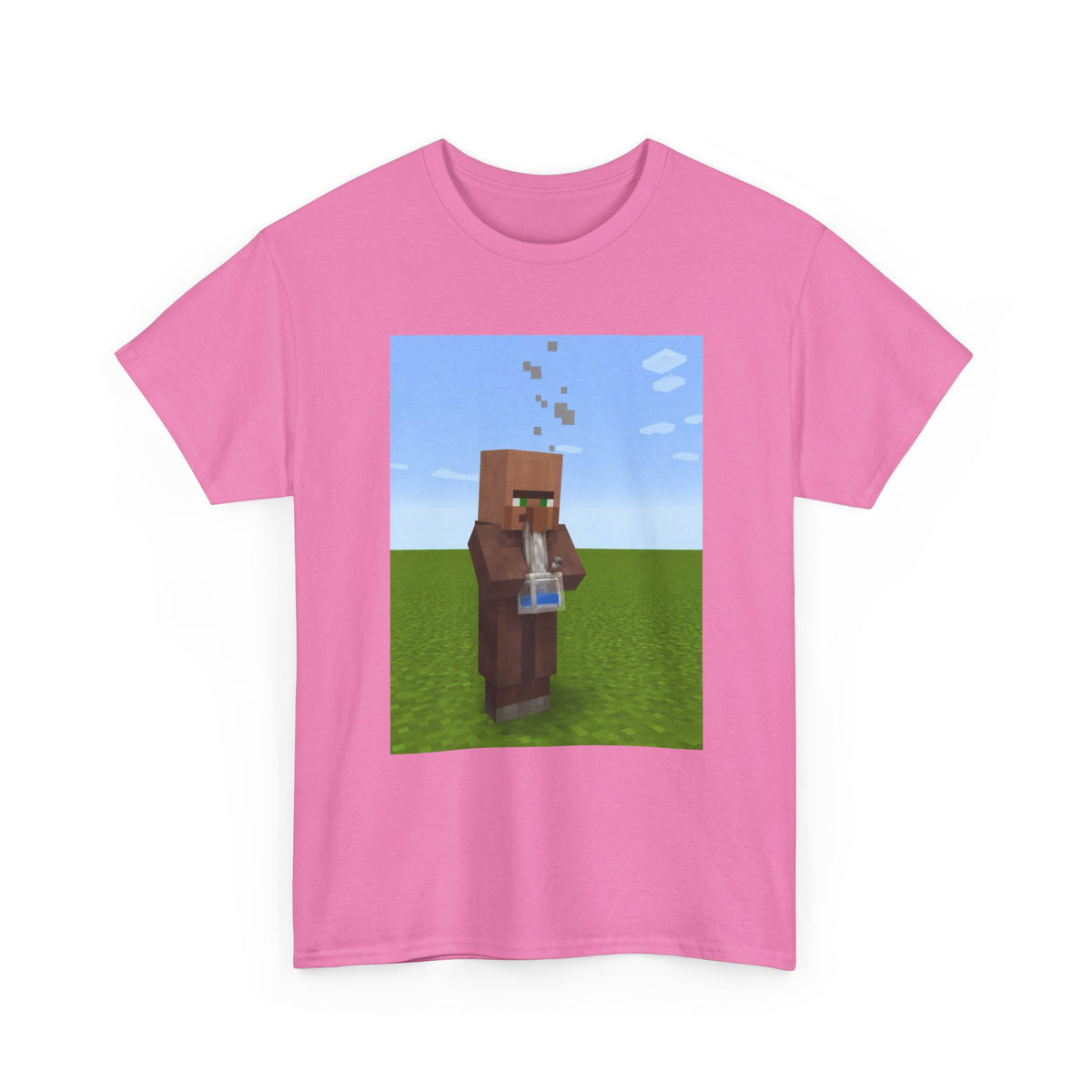 Villager Enjoying A Bong Hit