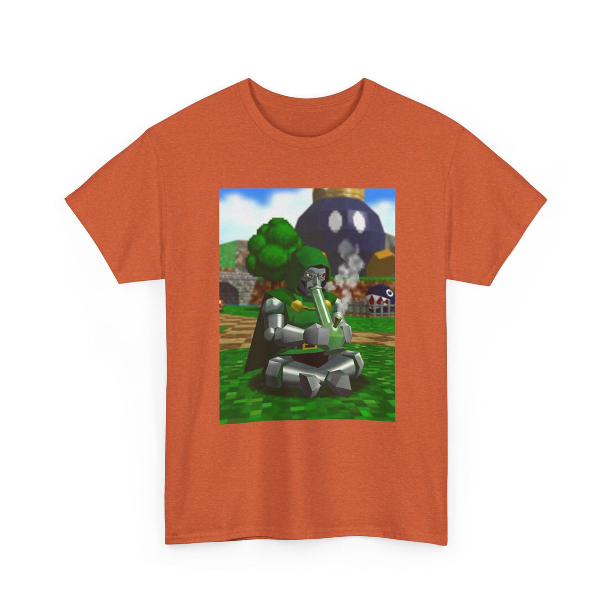 Doom Brocc Head Smoking Bong Tee