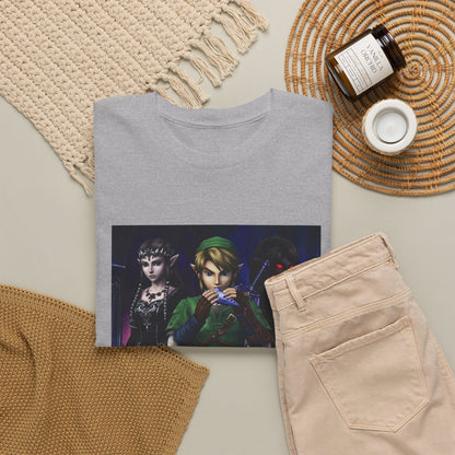 Link Playing Ocarina With Dark Companions Tee