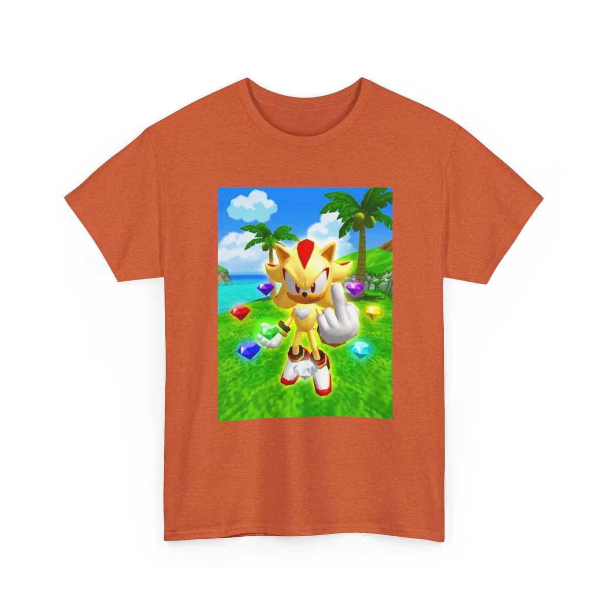 Super Shadow Flipping The Bird Tee