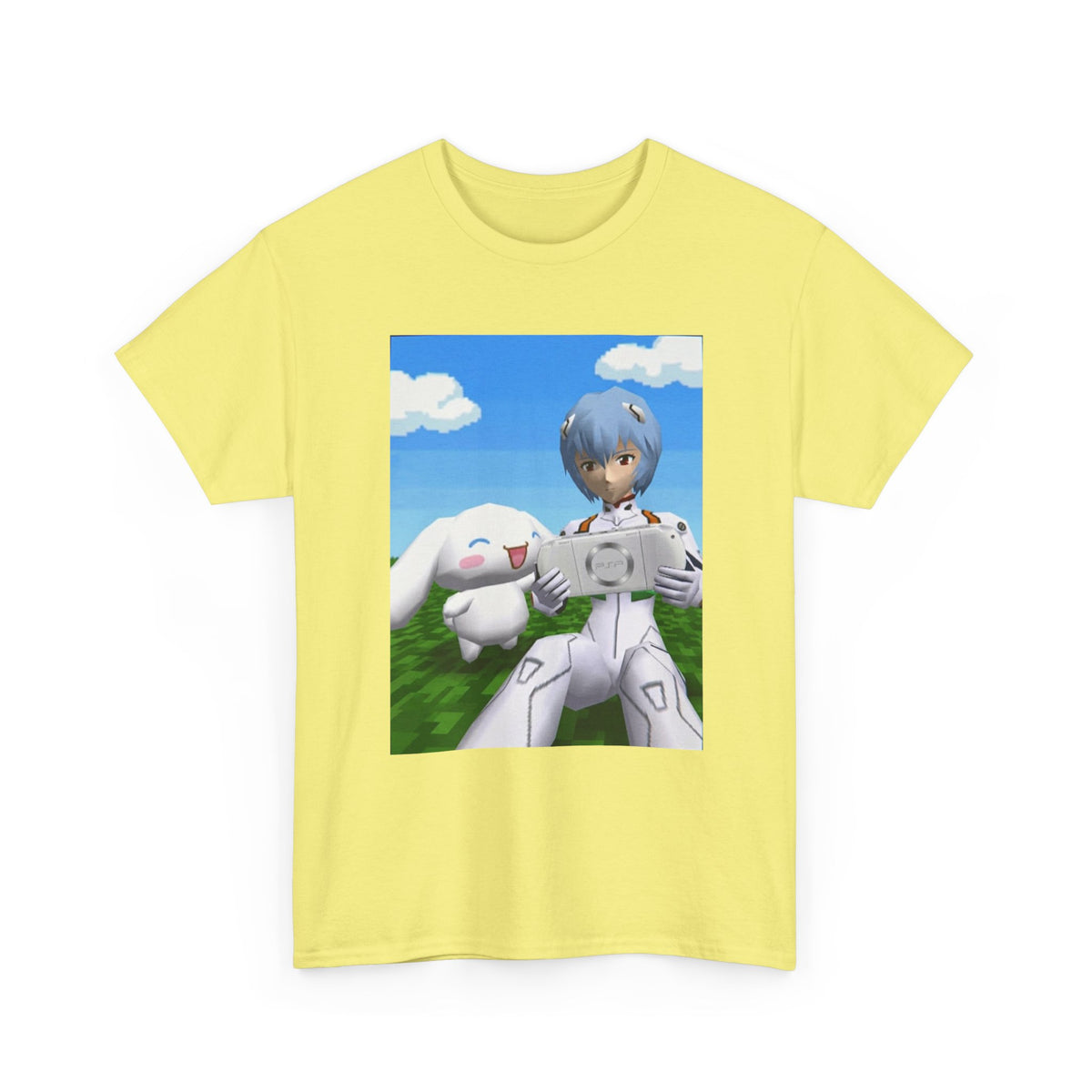 Rei Ayanami And Cinnamoroll Gaming PSP (Design 1)