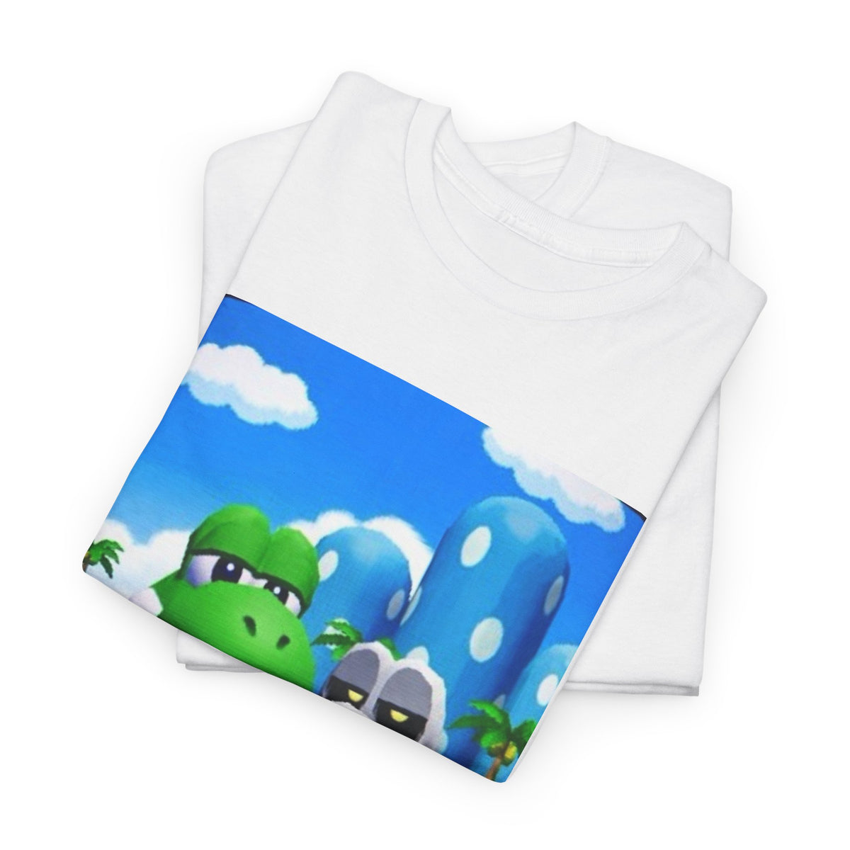 Yoshi And Dry Bones Flipping Off Tee (Design 7)