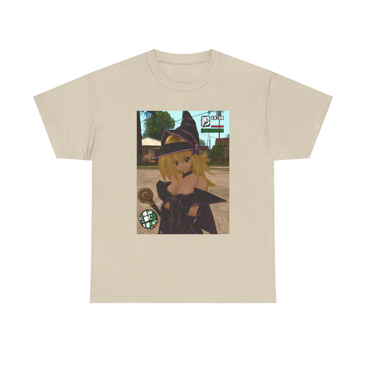 Dark Magician Girl In San Andreas Tee (Design 2)