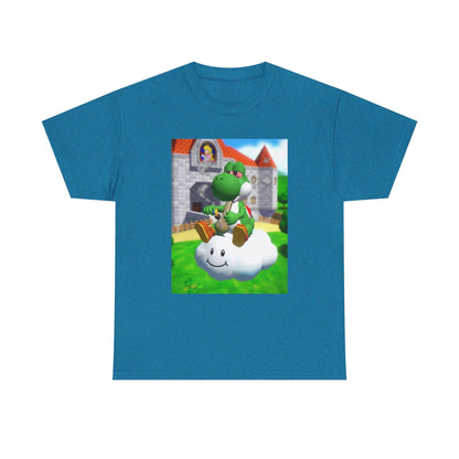 Yoshi Puffing On A Cloud Tee (Design 7)